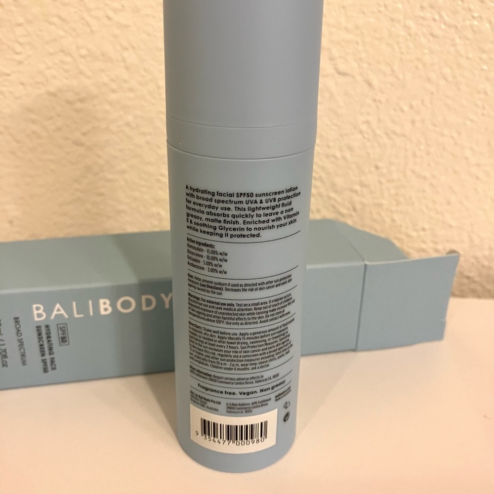 Bali Body SPF50 Hydrating Face Sunscreen - Picture 7 of 14